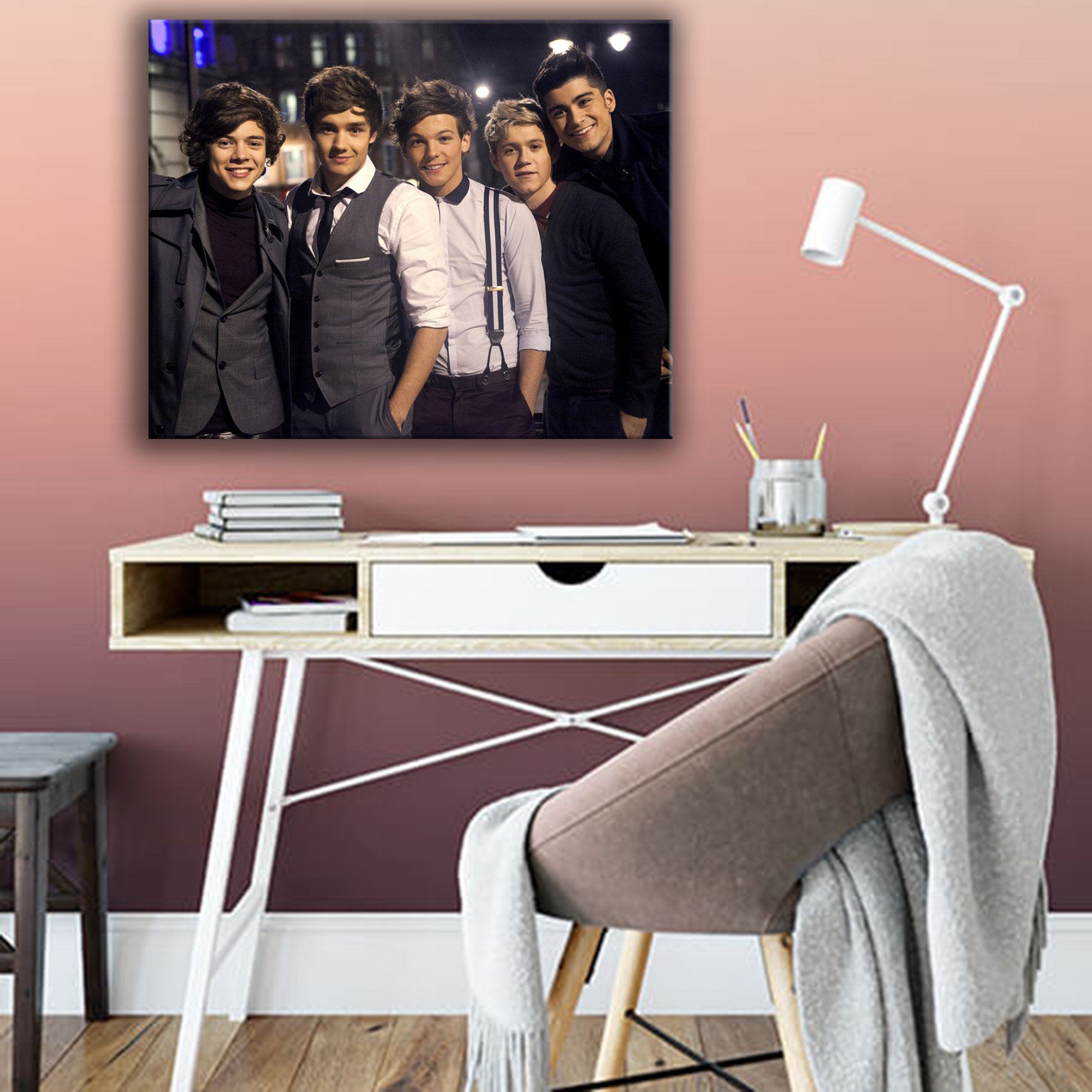 تابلو شاسی طرح گروه موسیقی وان دایرکشن کد150