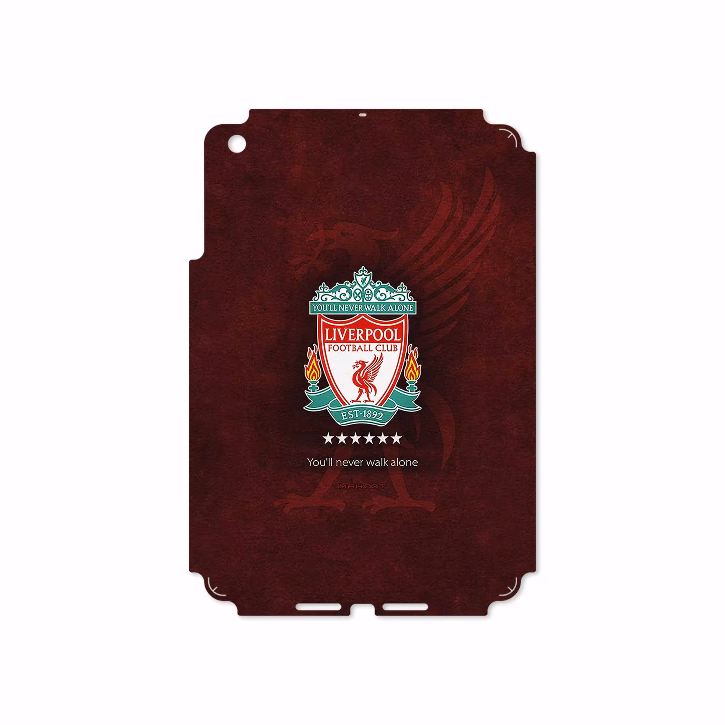 برچسب پوششی ماهوت مدل Liverpool مناسب برای تبلت اپل iPad mini 2012 A1432