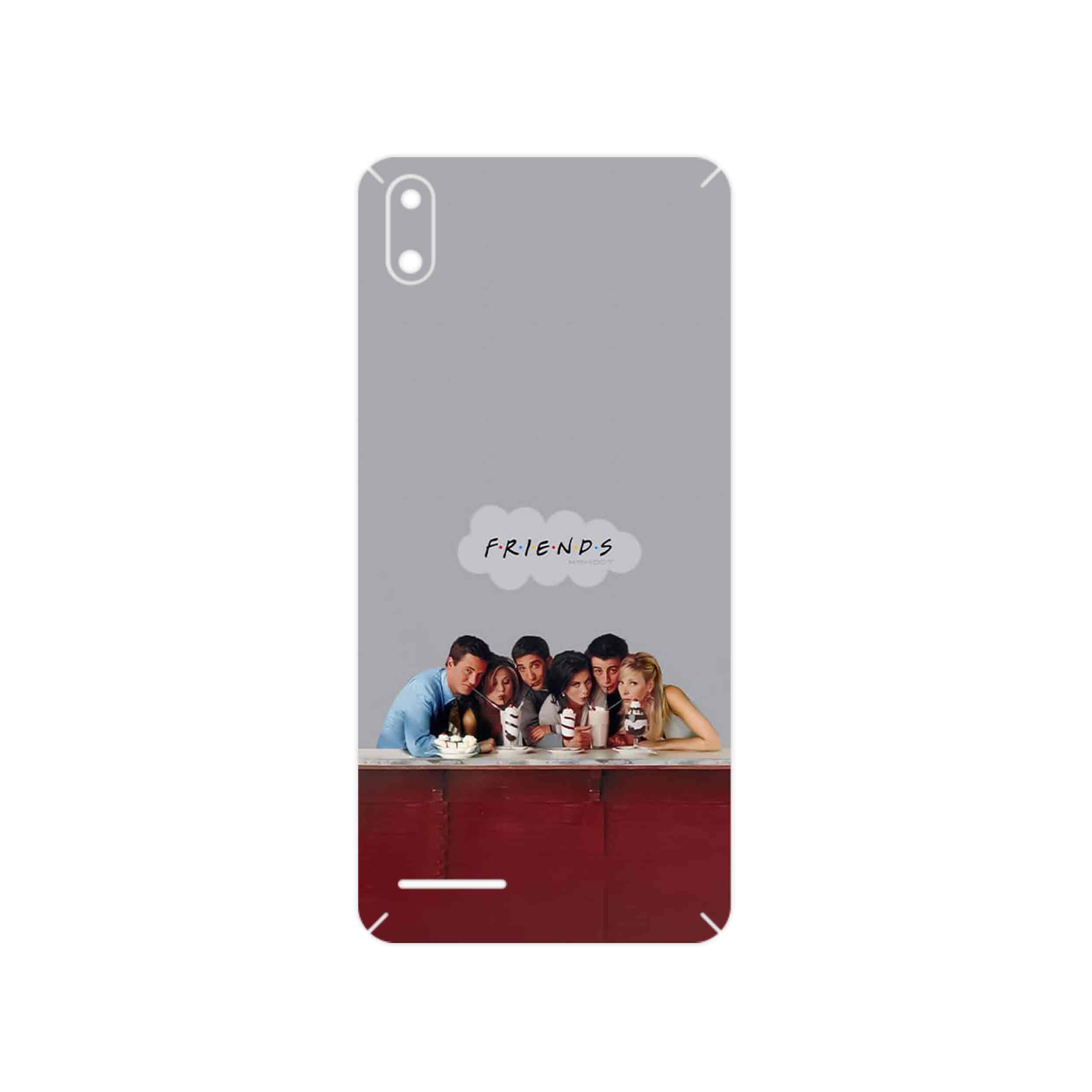 برچسب پوششی ماهوت مدل Friends 1 مناسب برای گوشی موبایل لاوا Z51