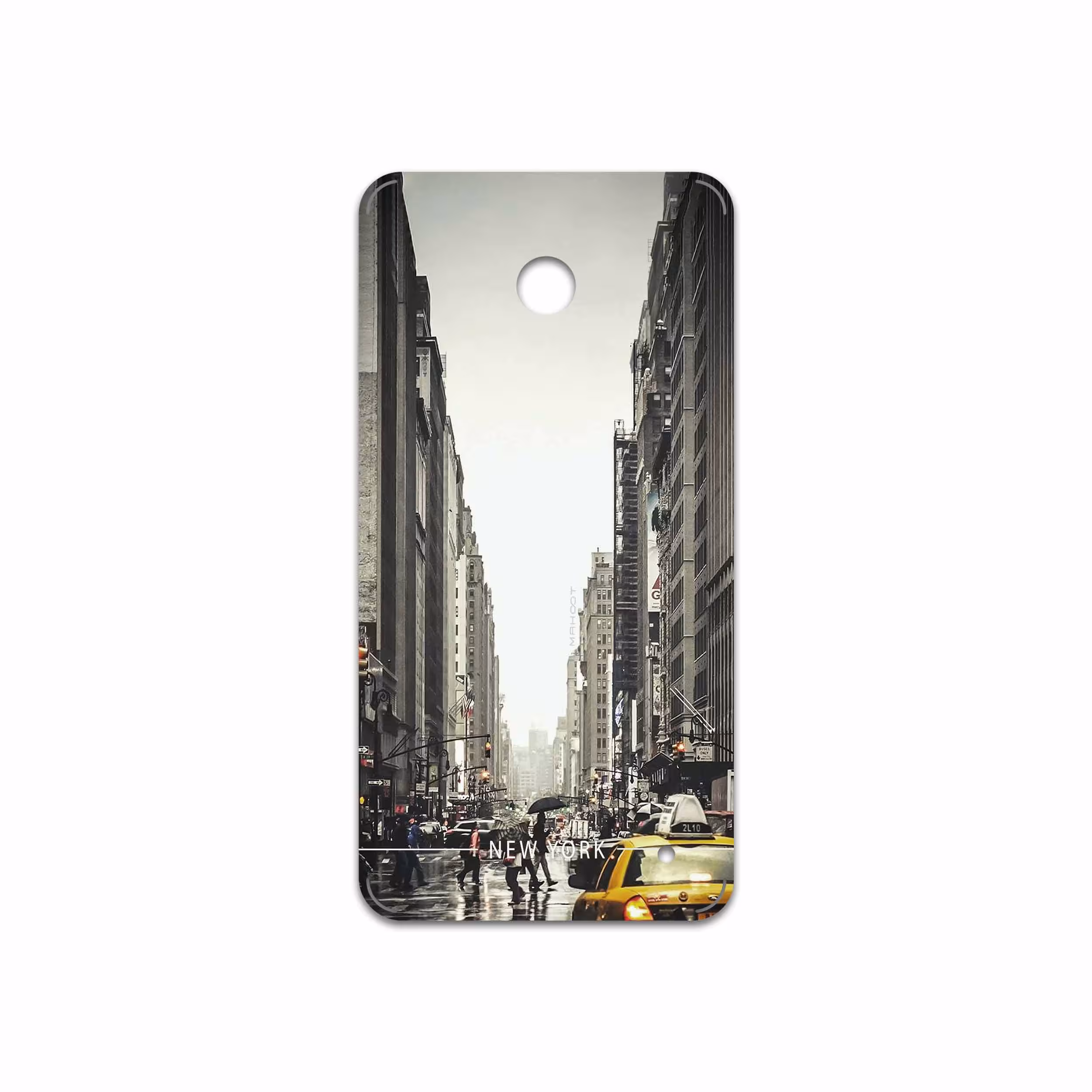 برچسب پوششی ماهوت مدل New York City مناسب برای گوشی موبایل نوکیا Lumia 630