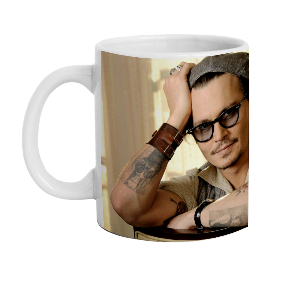 ماگ دارلی طرح جانی دپ مدل MG1875