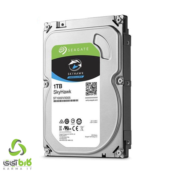 هارددیسک اینترنال سیگیت مدل SkyHawk 1TB - فروشگاه کارما آیتی