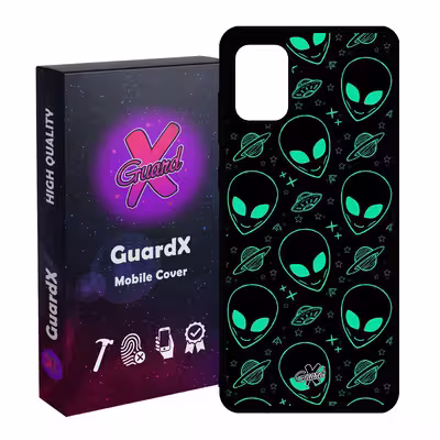کاور گارد ایکس طرح Alien مدل Glass10200 مناسب برای گوشی موبایل سامسونگ Galaxy A31