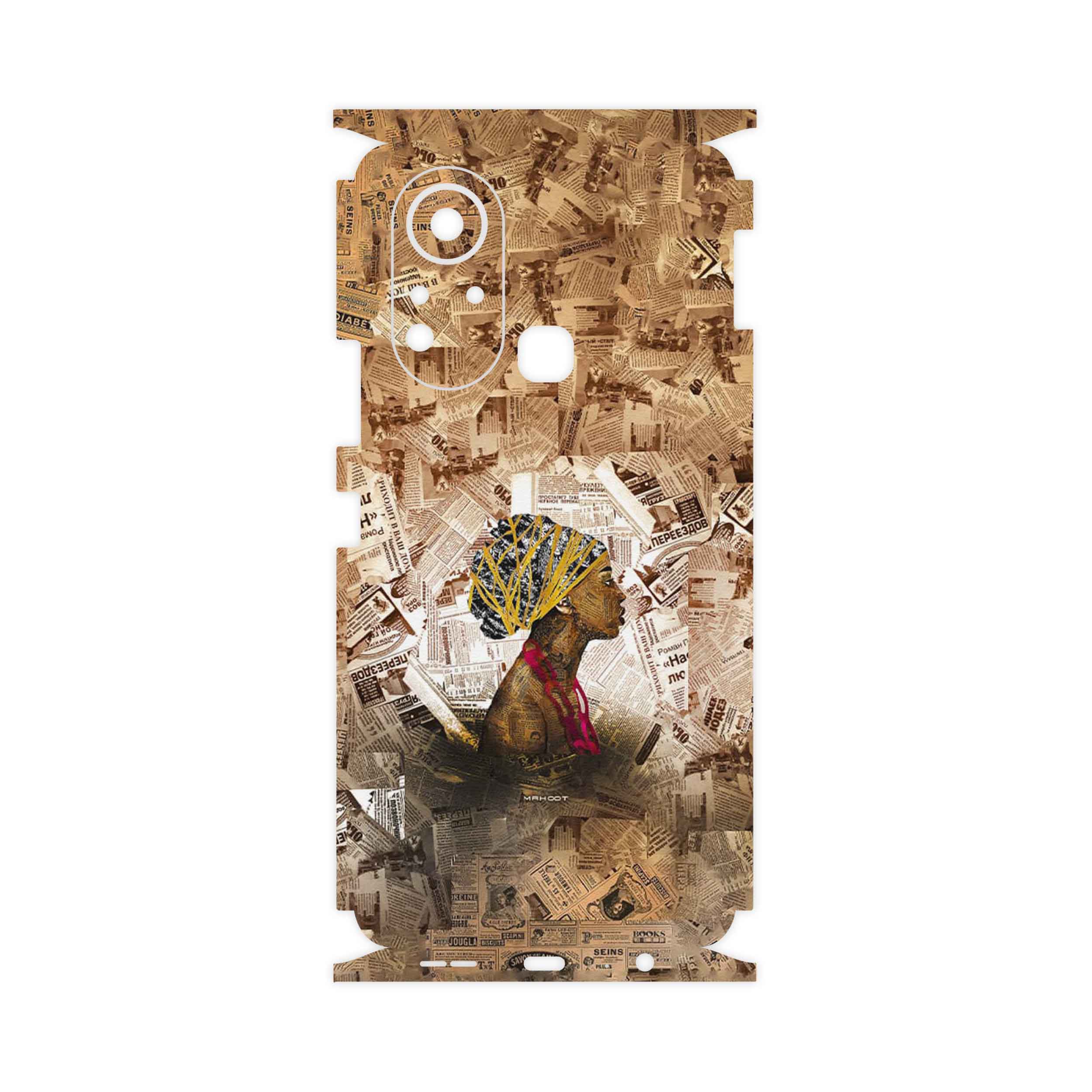 برچسب پوششی ماهوت مدل Collage of African Women-FullSkin مناسب برای گوشی موبایل اینفینیکس Hot 11s