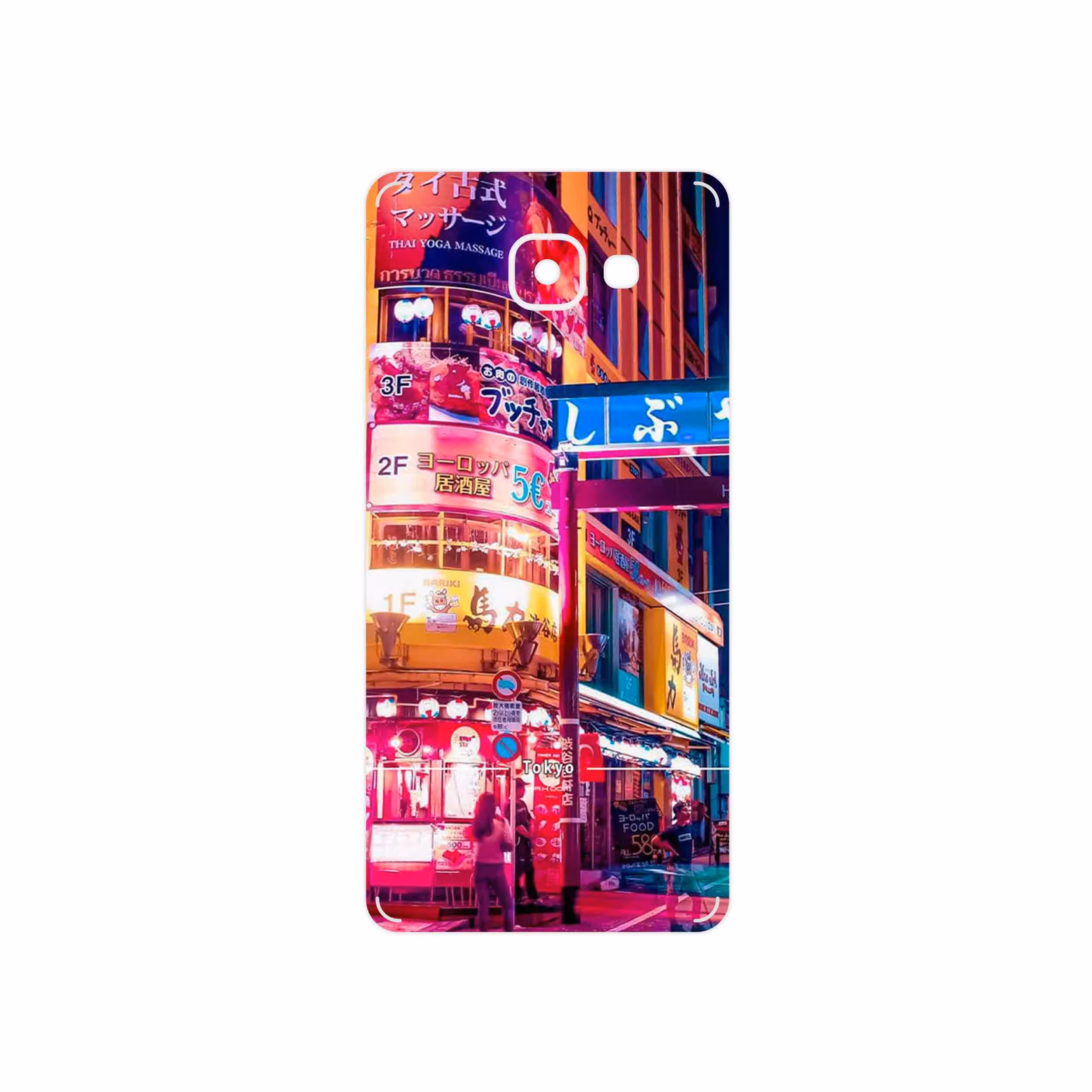 برچسب پوششی ماهوت مدل Tokyo City مناسب برای گوشی موبایل سامسونگ Galaxy A7 2016