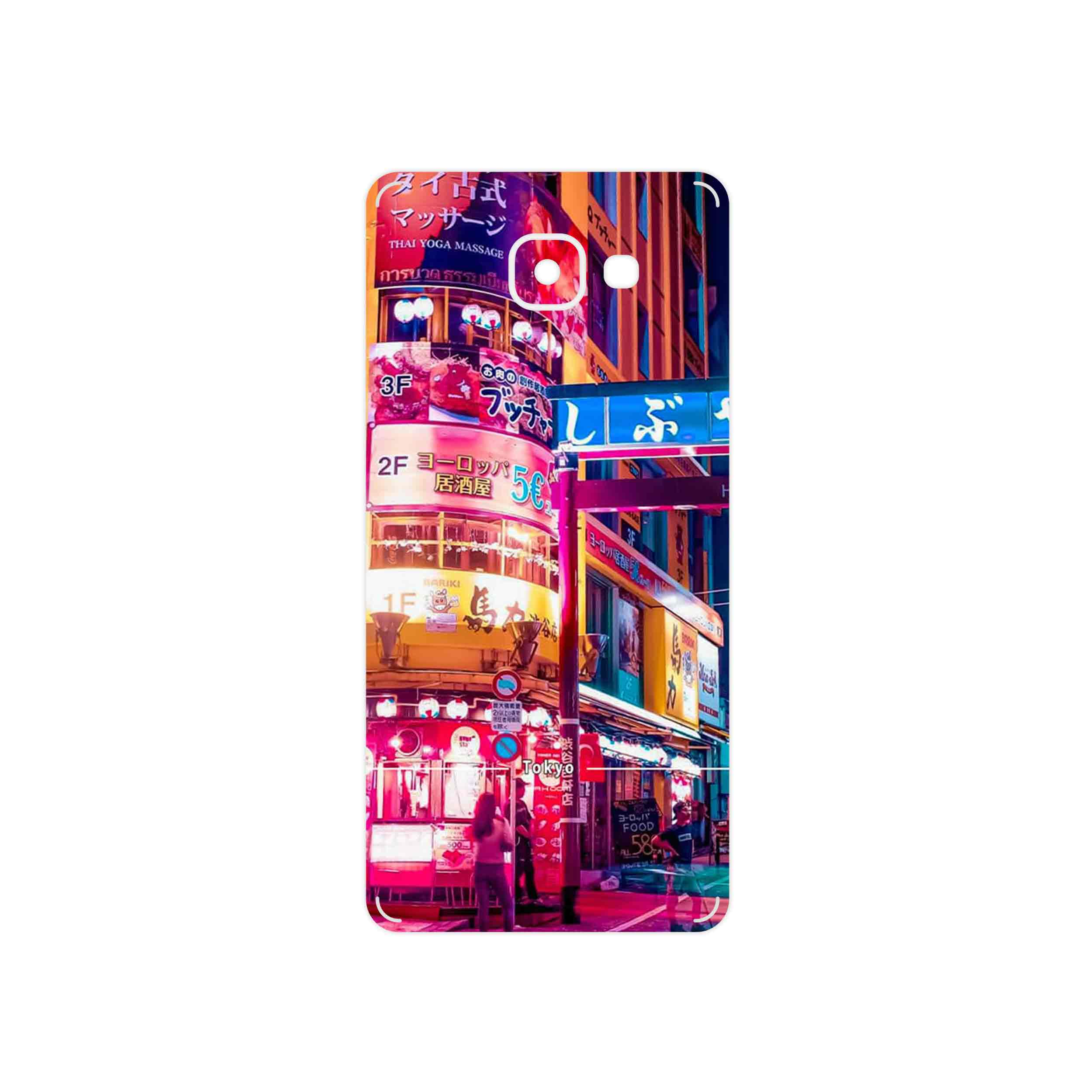 برچسب پوششی ماهوت مدل Tokyo City مناسب برای گوشی موبایل سامسونگ Galaxy A7 2016