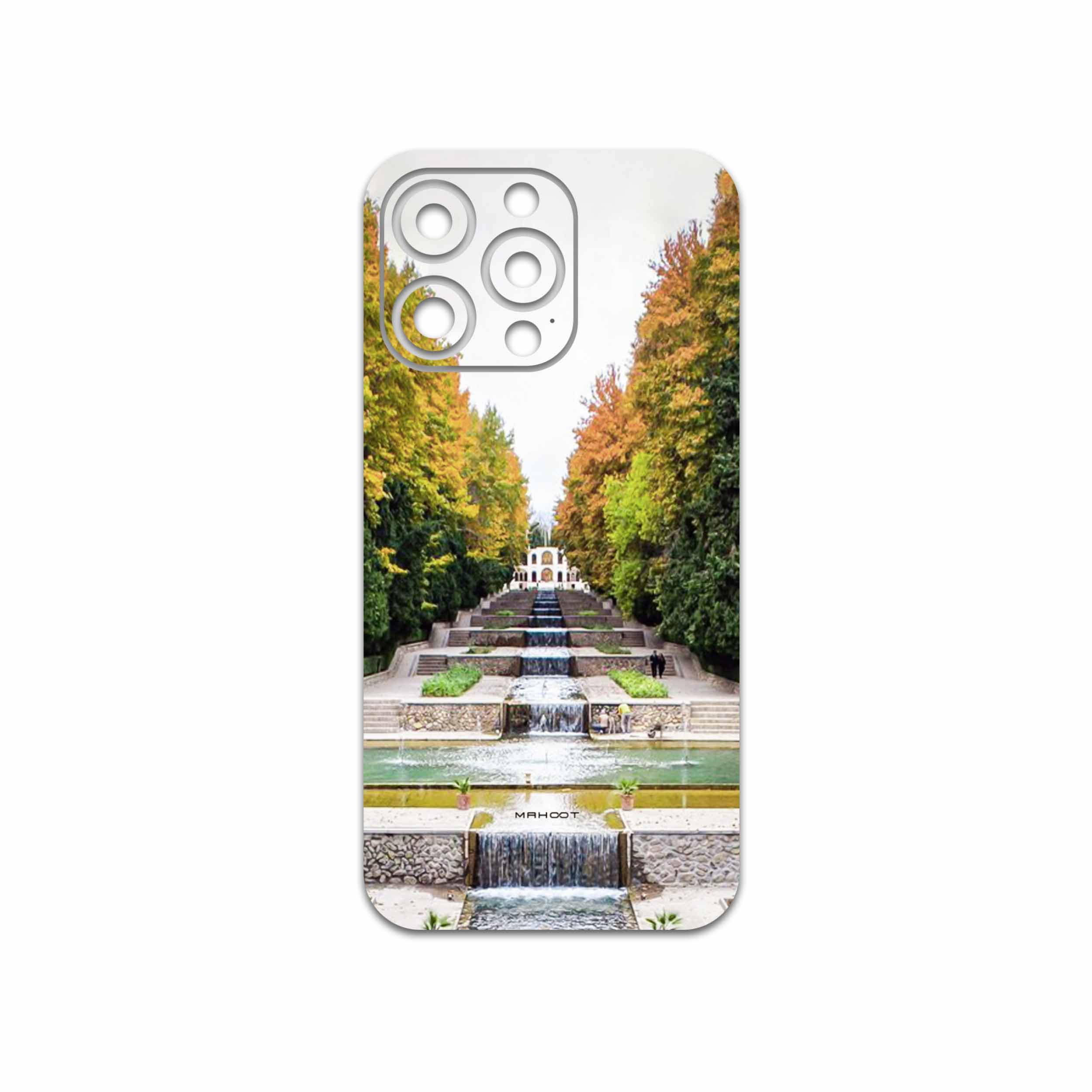 برچسب پوششی ماهوت مدل SHAHZADEH-Garden مناسب برای گوشی موبایل اپل iphone 13 Pro