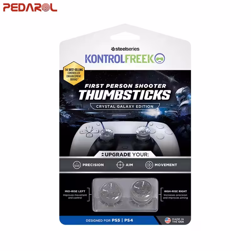 روکش آنالوگ دسته PS4 و PS5 کنترل فریک مدل Kontrolfreek Crystal Galaxy