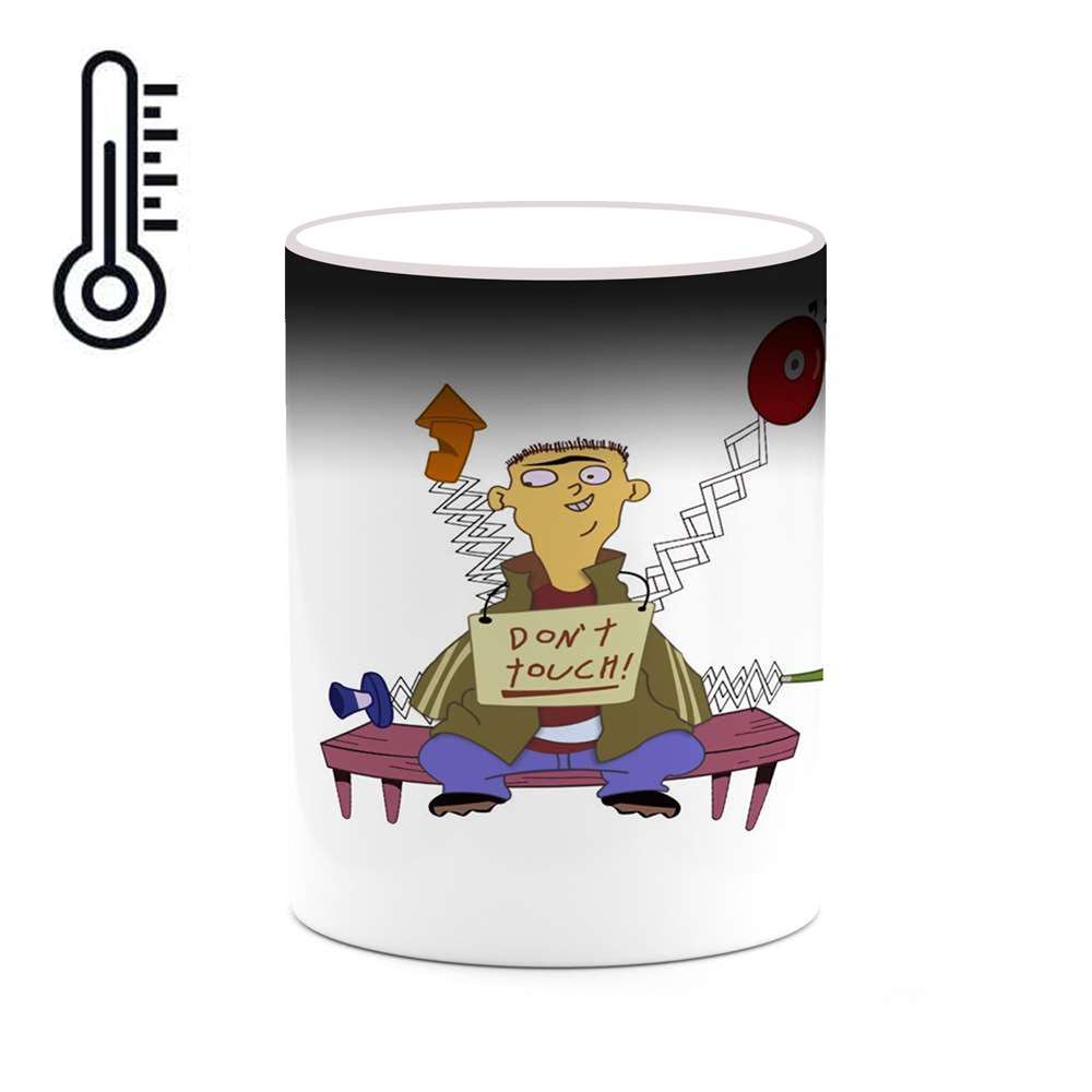 ماگ حرارتی کاکتی طرح کارتون Ed, Edd N Eddy مدل mgh22571