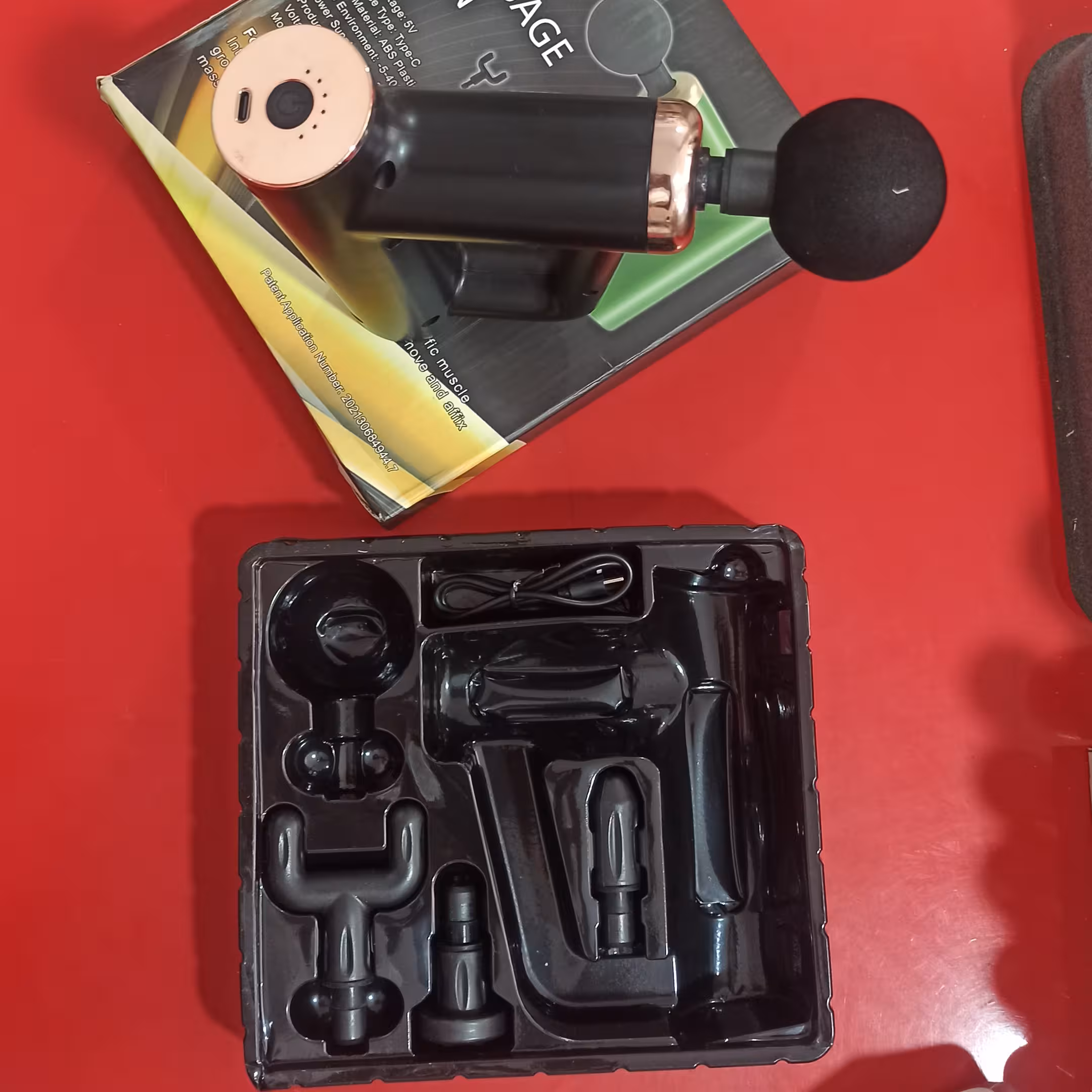 ماساژور تفتگیه massagh GUN مدل 