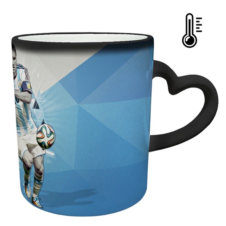 ماگ حرارتی مدل دسته قلبی طرح مسی کد 28