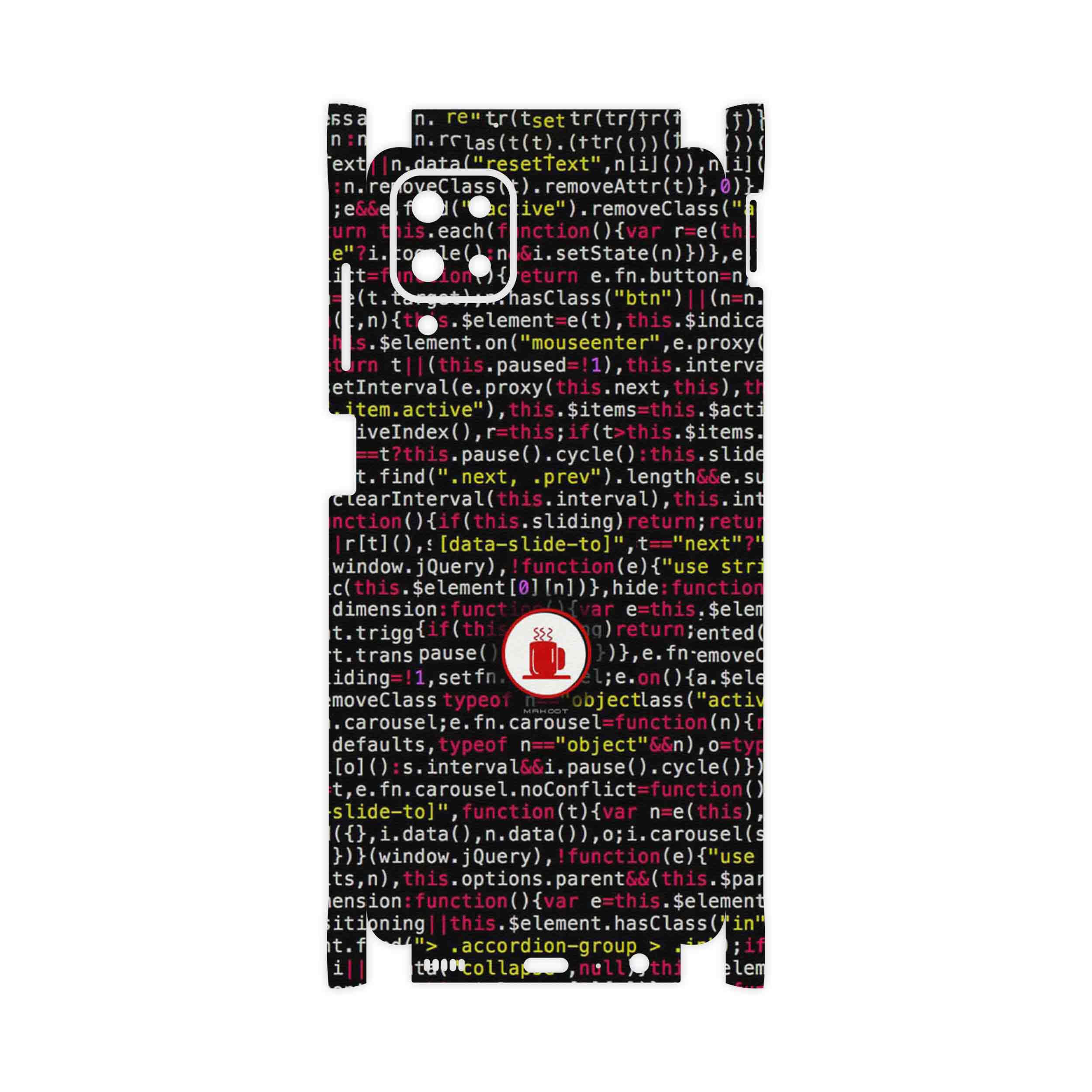 برچسب پوششی ماهوت مدل Programming 1-FullSkin مناسب برای گوشی موبایل سامسونگ Galaxy A12