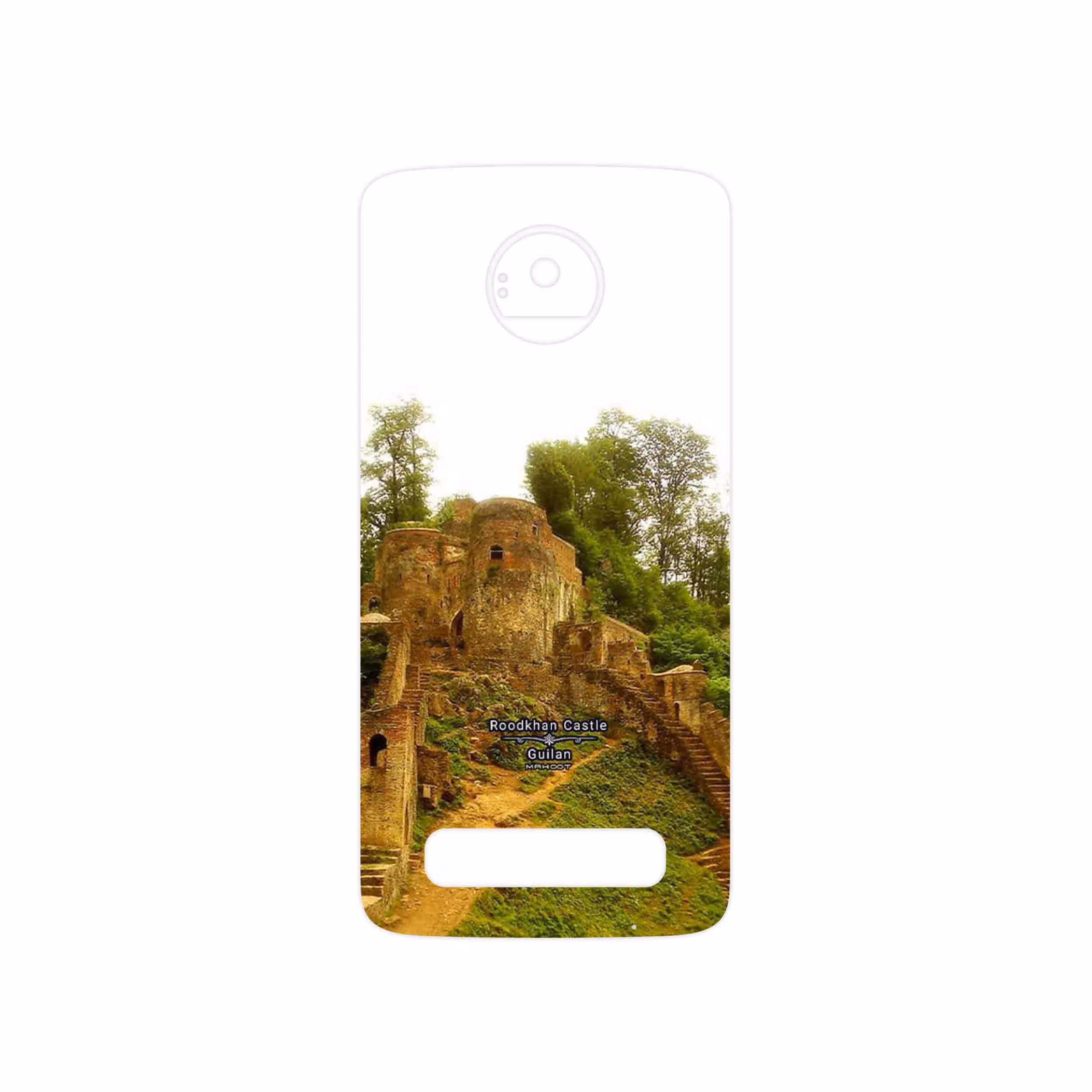 برچسب پوششی ماهوت مدل Roodkhan Castle مناسب برای گوشی موبایل موتورولا Moto Z