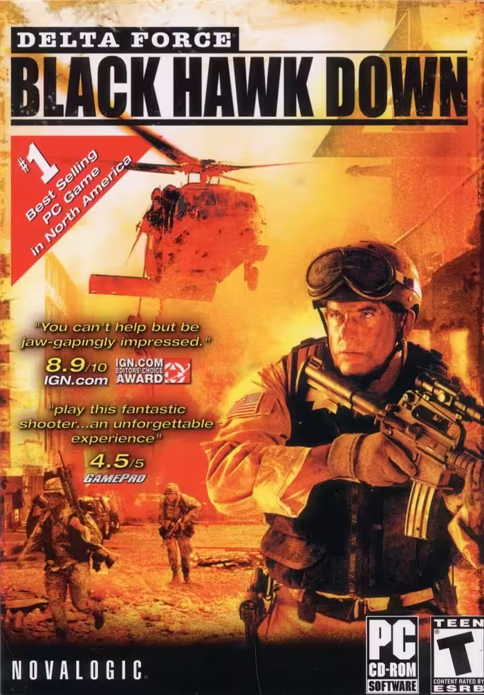 بازی کامپیوتر Delta Force : Black Hawk Down