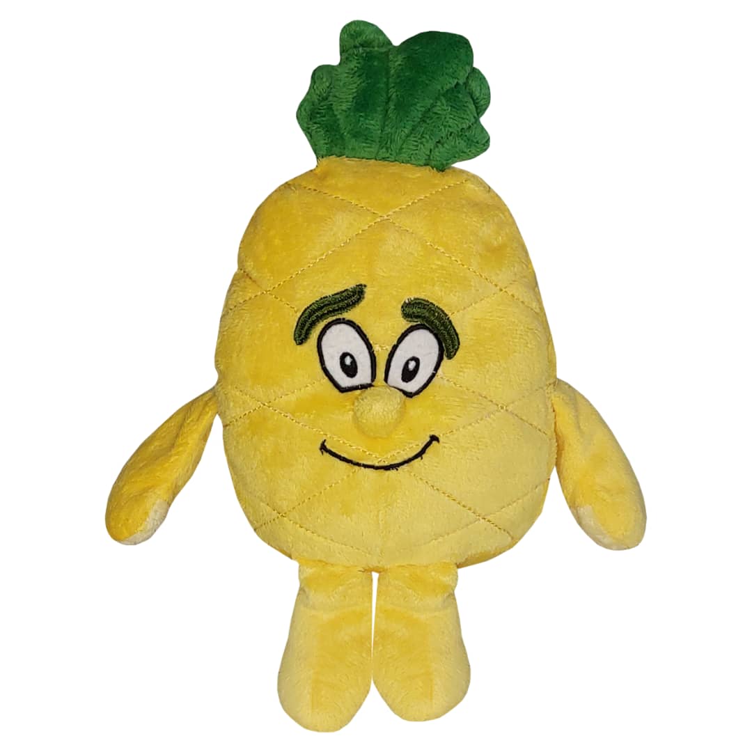 عروسک طرح آناناس مدل Smiley کد 765 ارتفاع 28 سانتیمتر