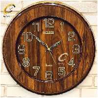 ساعت دیواری اورجینال ولدر PVC قهوه ای| کد رفرنس 310