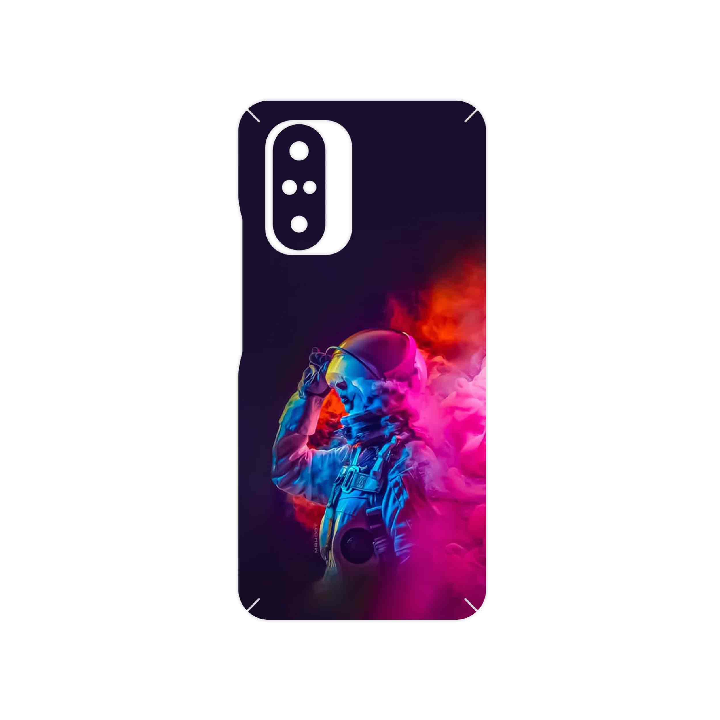 برچسب پوششی ماهوت مدل Smoke Rainbow Digital Art 1 مناسب برای گوشی موبایل شیائومی Poco F3 5G