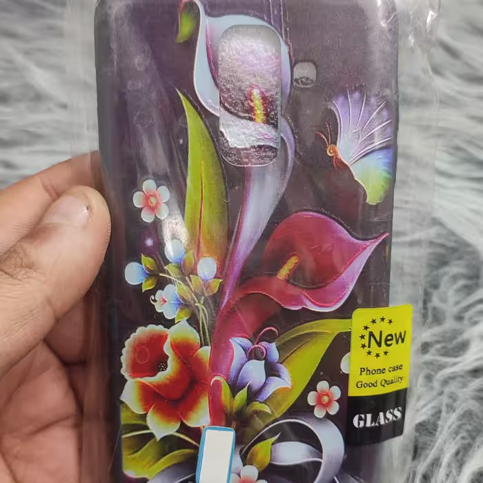 گارد طرحدار دسته گل SAMSUNG A6 PLUS J8