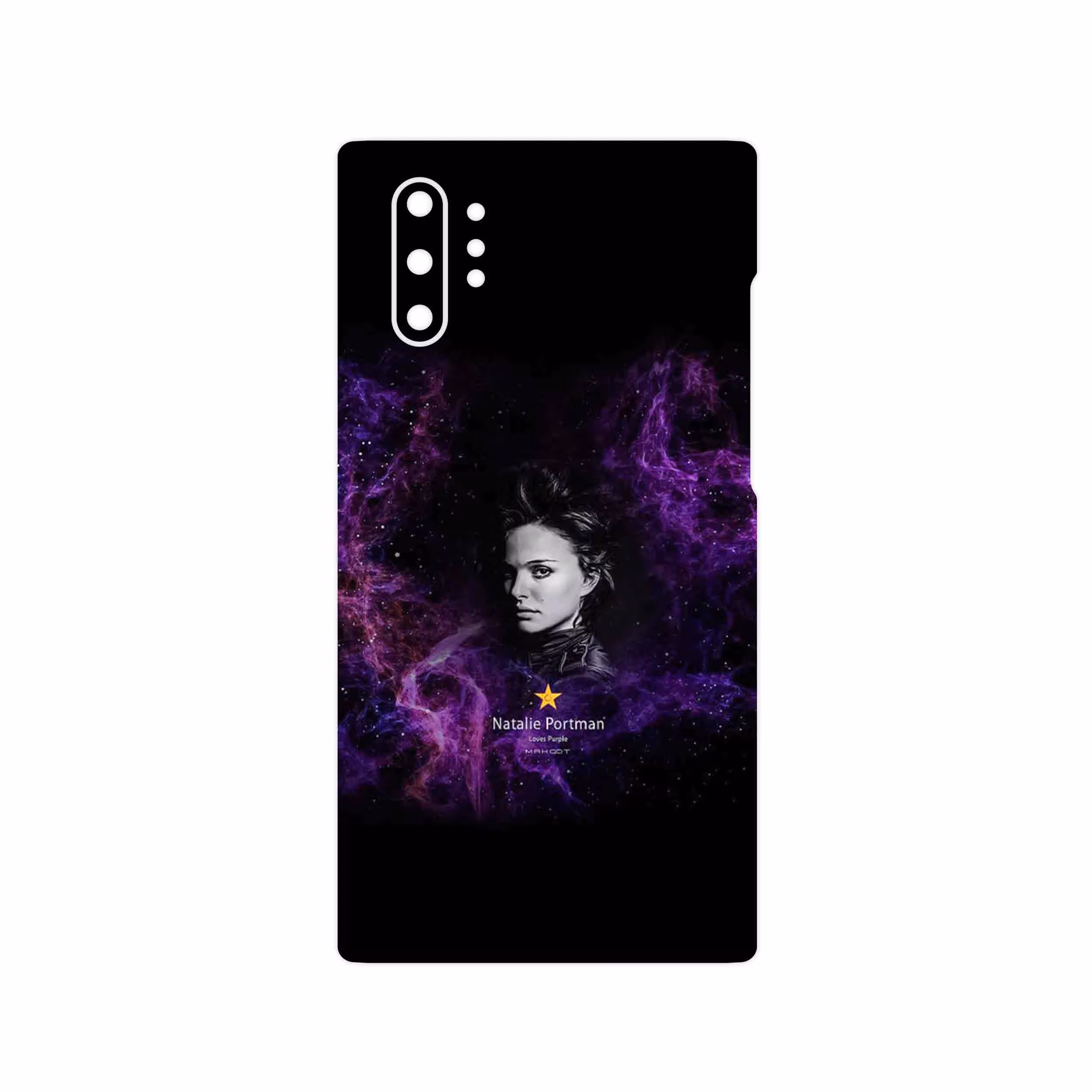 برچسب پوششی ماهوت مدل Natalie Portman مناسب برای گوشی موبایل سامسونگ Galaxy Note 10 Plus