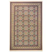 گلیم ماشینی سهند کد GJ01.G5 زمینه کرم