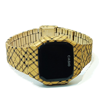 ساعت مچی کاسیو LED ال ای دی زرد