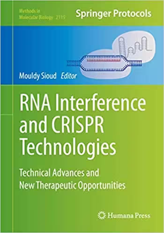 󾕇 دانلود کتاب Rna Interference And Crispr Technologies - Technical Advances And New Therapeutic Opportunities, 2020 - دانلود کتاب های دانشگاهی