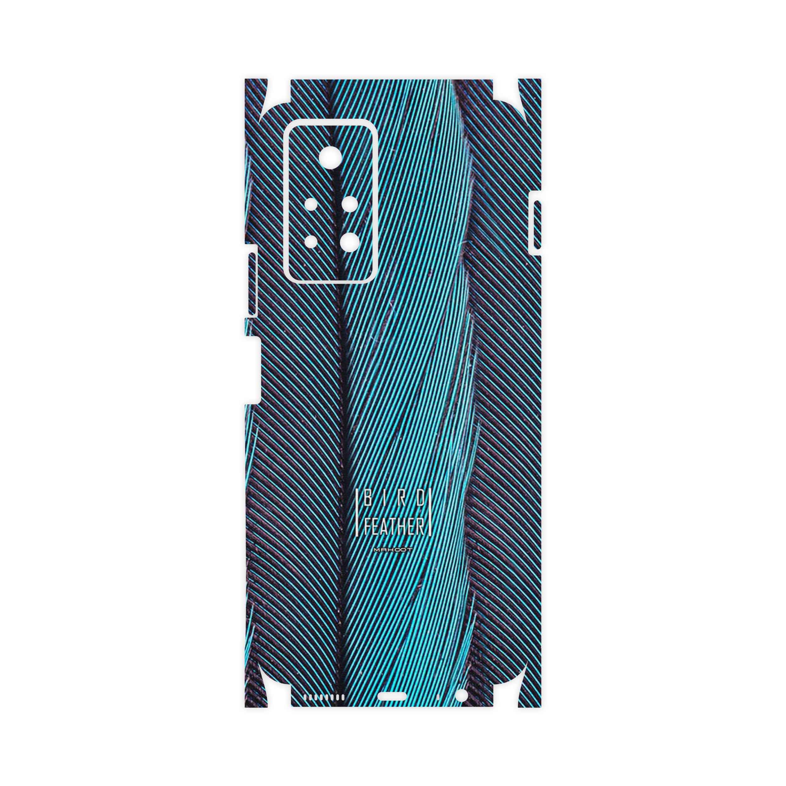 برچسب پوششی ماهوت مدل Turquoise feathers-FullSkin مناسب برای گوشی موبایل اینفینیکس Note 11 Pro