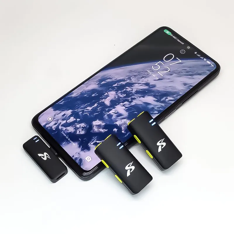 میکروفون یقه ای بیسیم SX16 Dual | دو کاربره