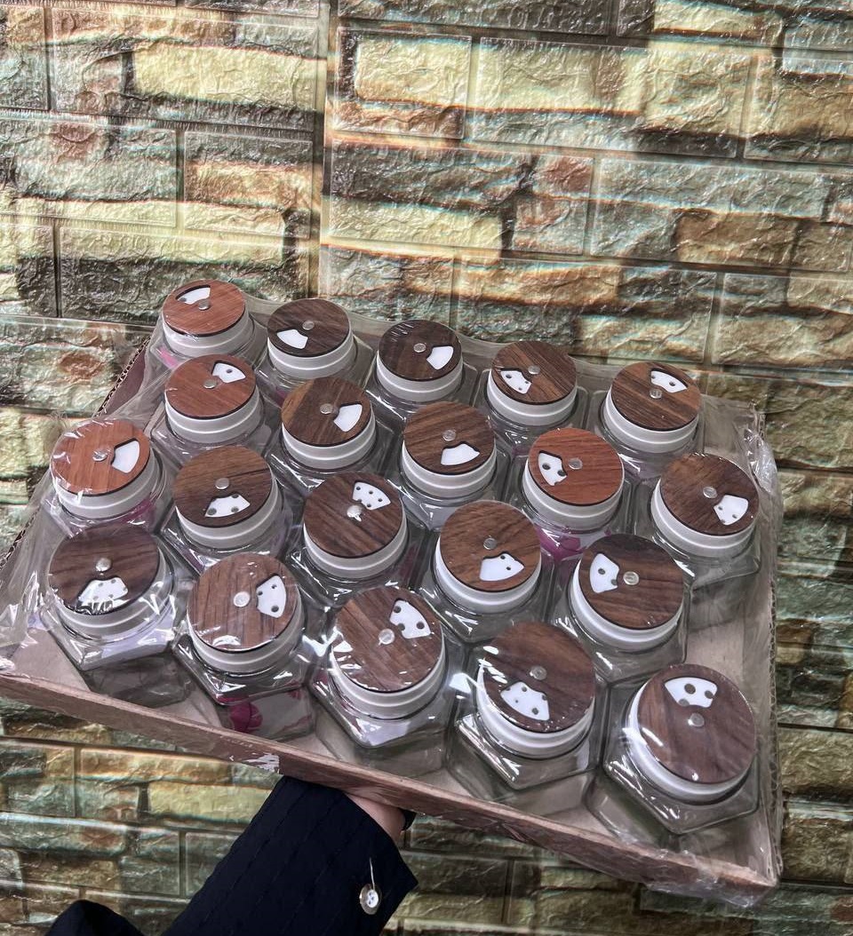 جا ادویه پنج ضلعی (20 عددی)