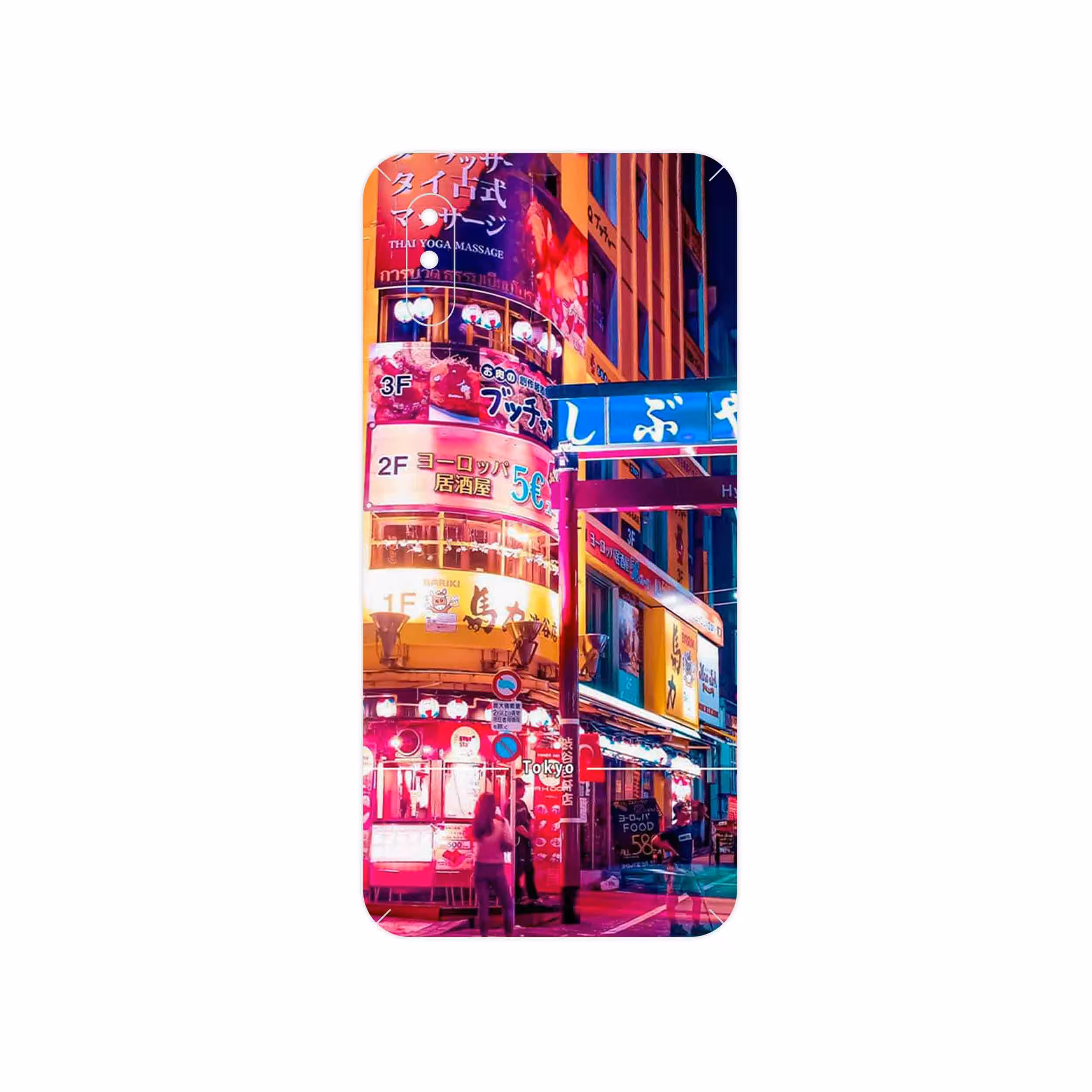 برچسب پوششی ماهوت مدل Tokyo City مناسب برای گوشی موبایل شیائومی Redmi 9i Sport