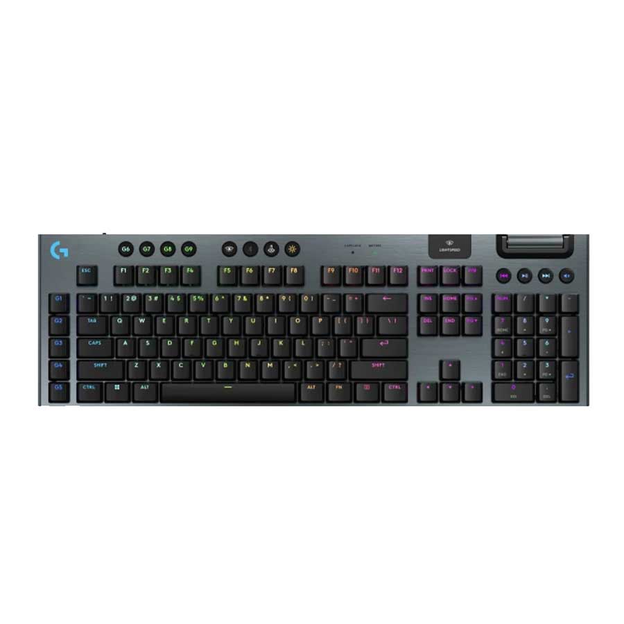 قیمت و خرید کیبورد گیمینگ بیسیم لاجیتک مدل G915 X Lightspeed Blue Switch | یاس ارتباط