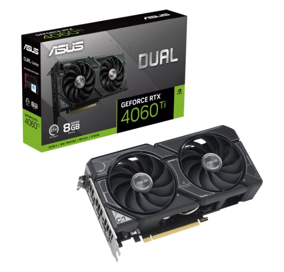 کارت گرافیک  ایسوس مدل Dual GeForce RTX™ 4060 Ti 8GB GDDR6 حافظه 8 گیگابایت