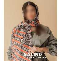 شال نخی طرحدار،  برند salino