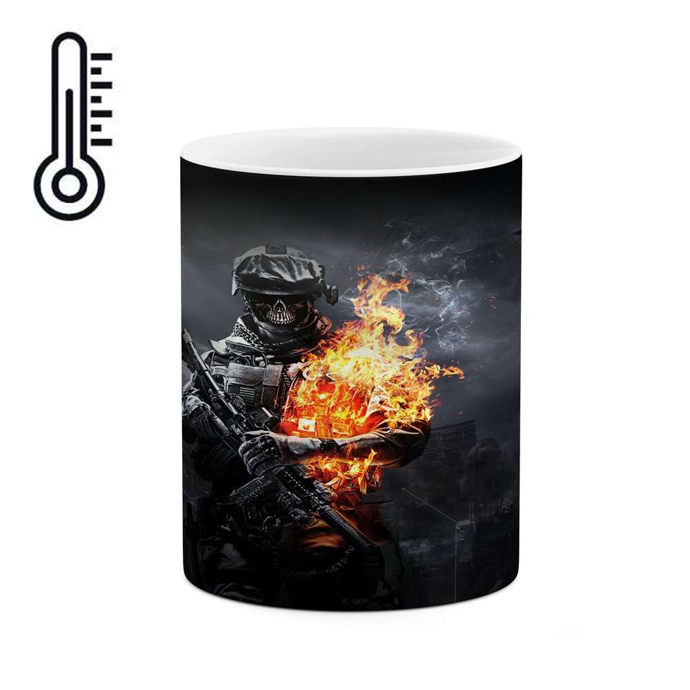 ماگ حرارتی طرح Battlefield مدل mgh10988