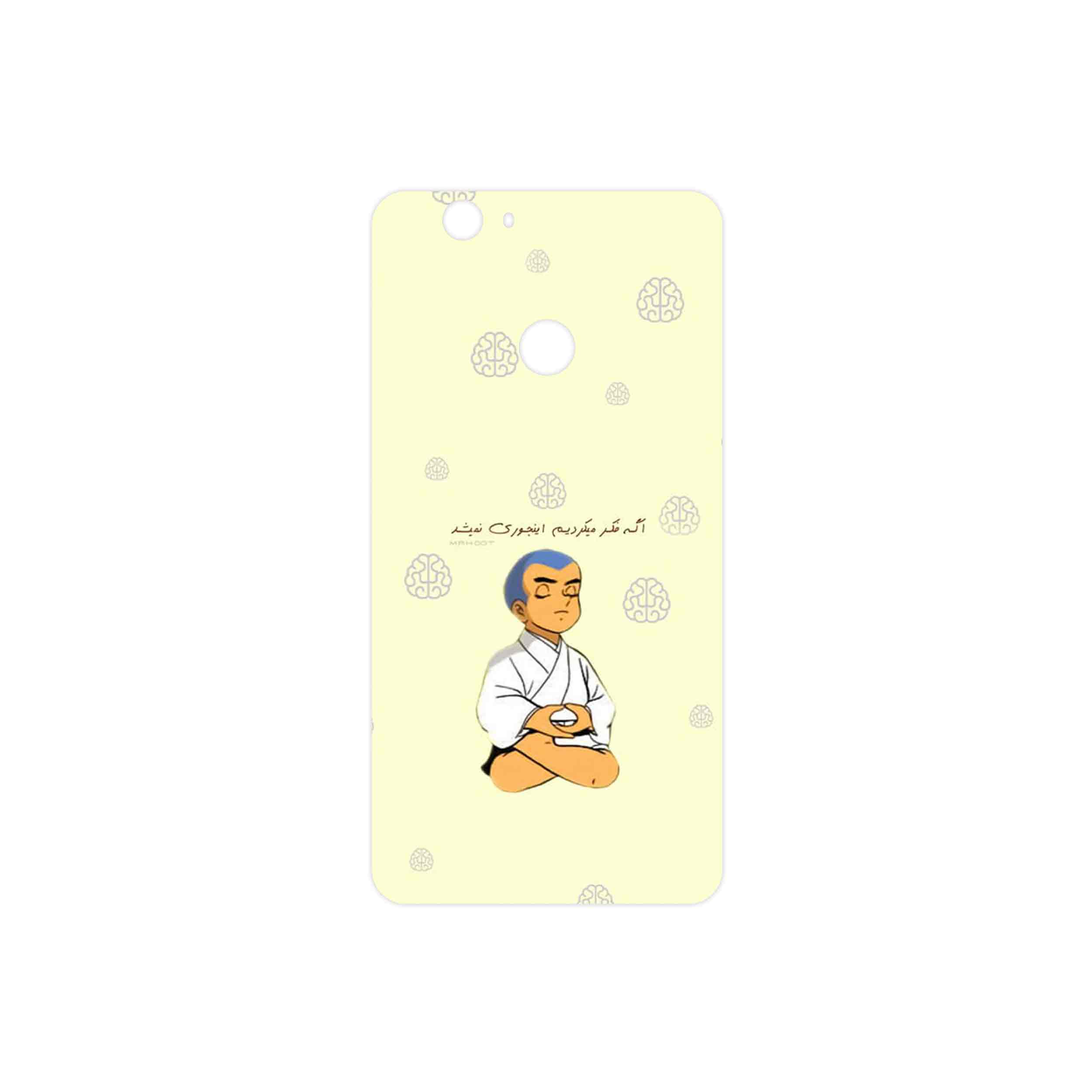 برچسب پوششی ماهوت مدل Ikkyu-san مناسب برای گوشی موبایل هوآوی Nova