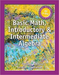 خرید و دانلود نسخه کامل کتاب Basic Math, Introductory and Intermediate Algebra BY Lial - Pdf