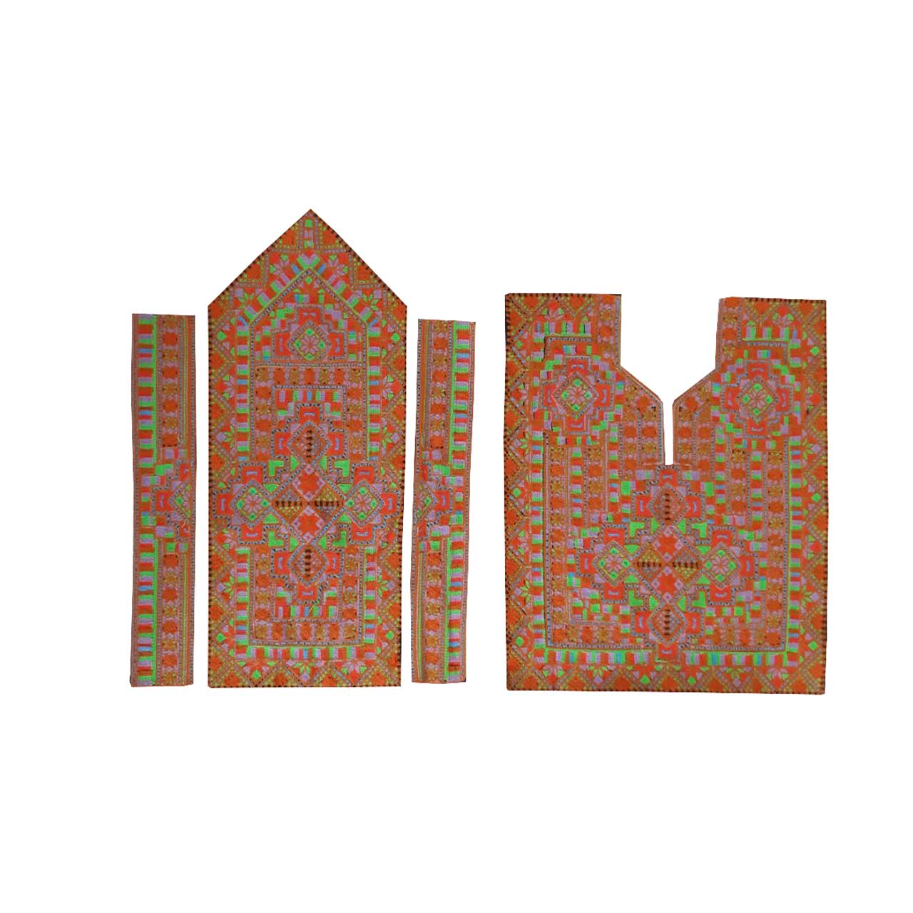 پارچه سوزن دوزی B-35 مجموعه چهار عددی