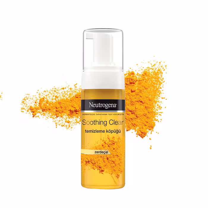 نوتروژینا فوم شوینده زردچوبه پوست چرب 150 میل