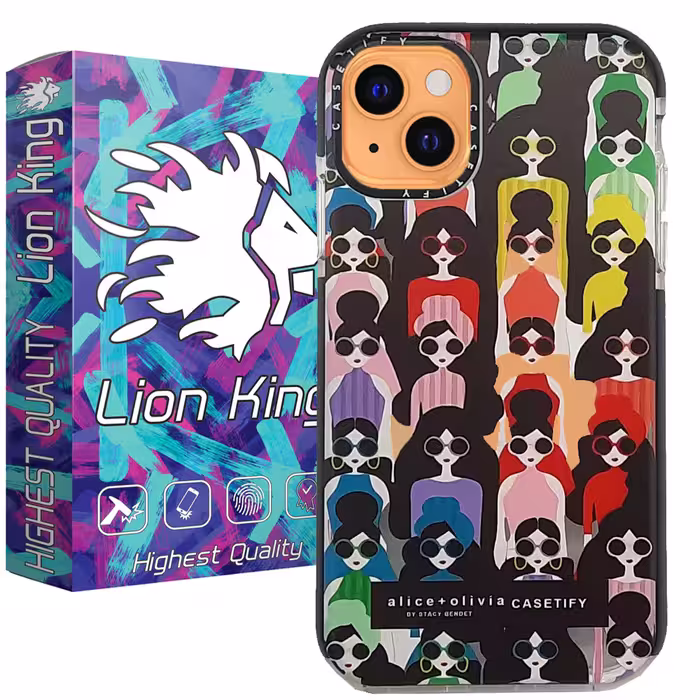 کاور لاین کینگ مدل casetifygirls مناسب برای گوشی موبایل اپل IPhone 14