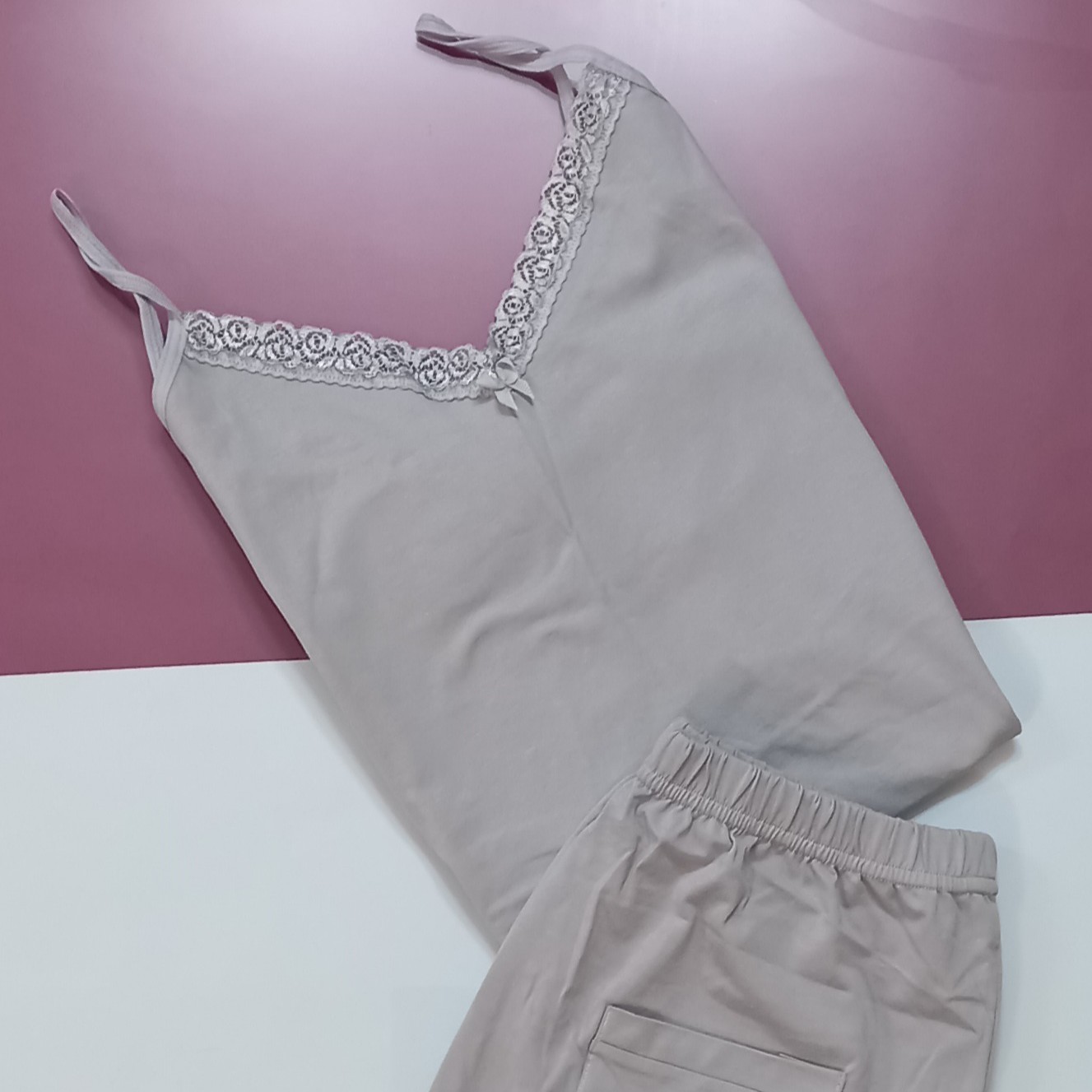 تاپ شورتک طوسی
