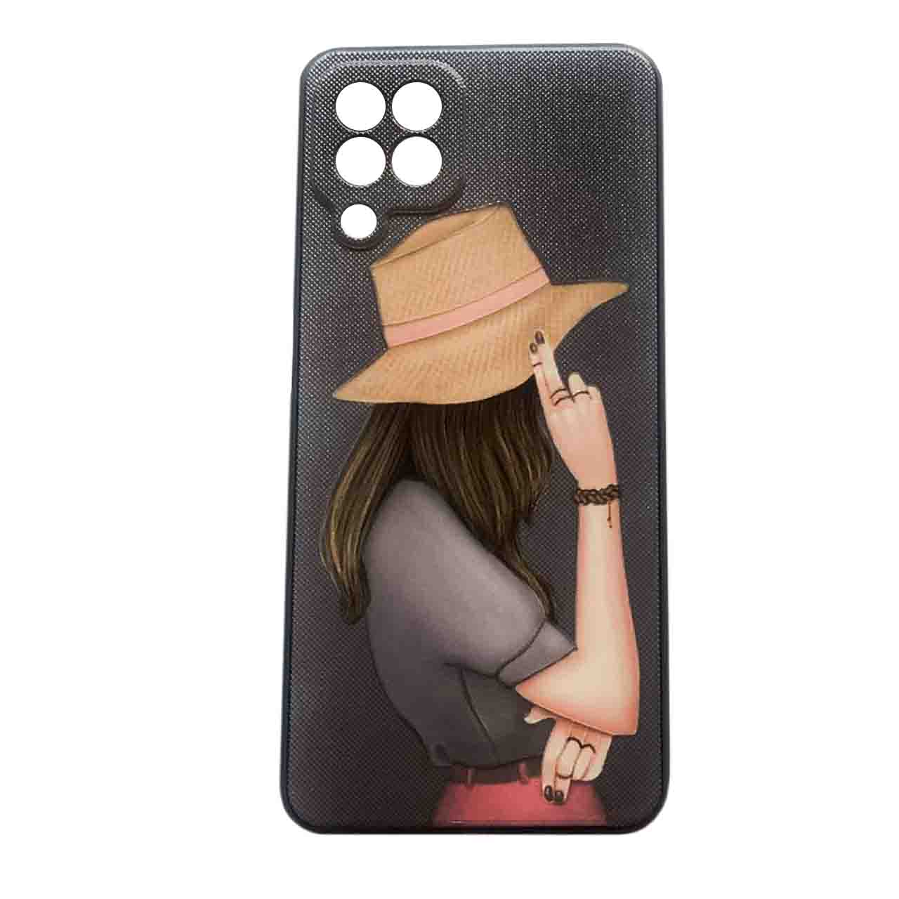 کاور مدل Girl022 مناسب برای گوشی موبایل سامسونگ Galaxy A22 4G