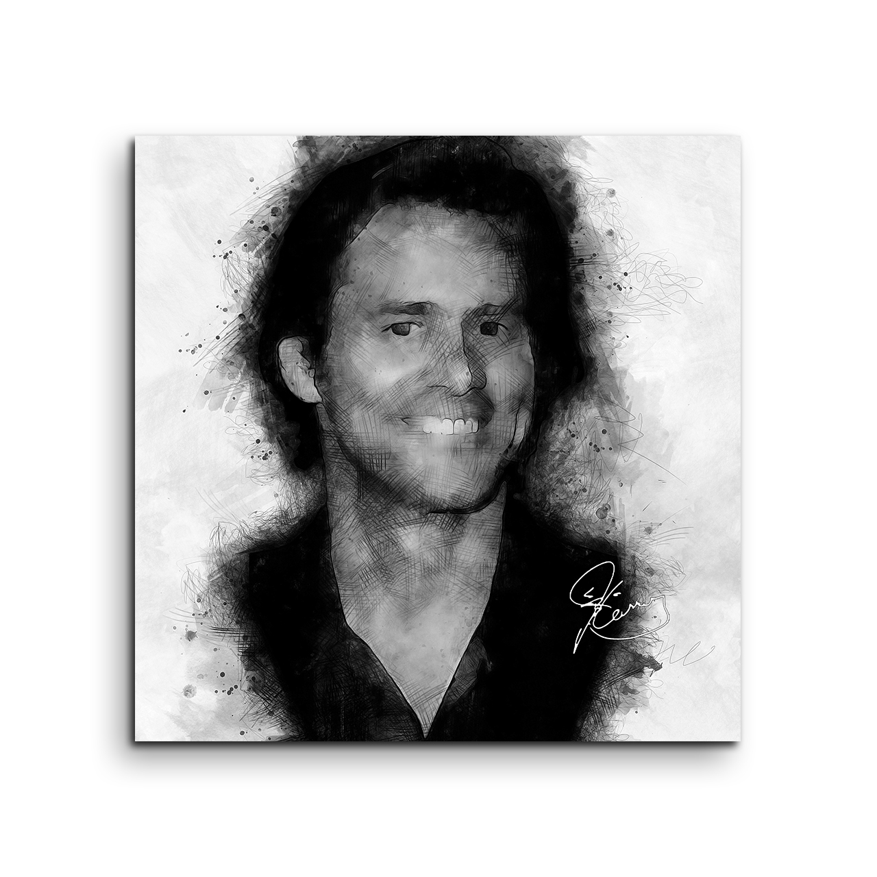 تابلو شاسی طرح نقاشی دیجیتال کد 090918