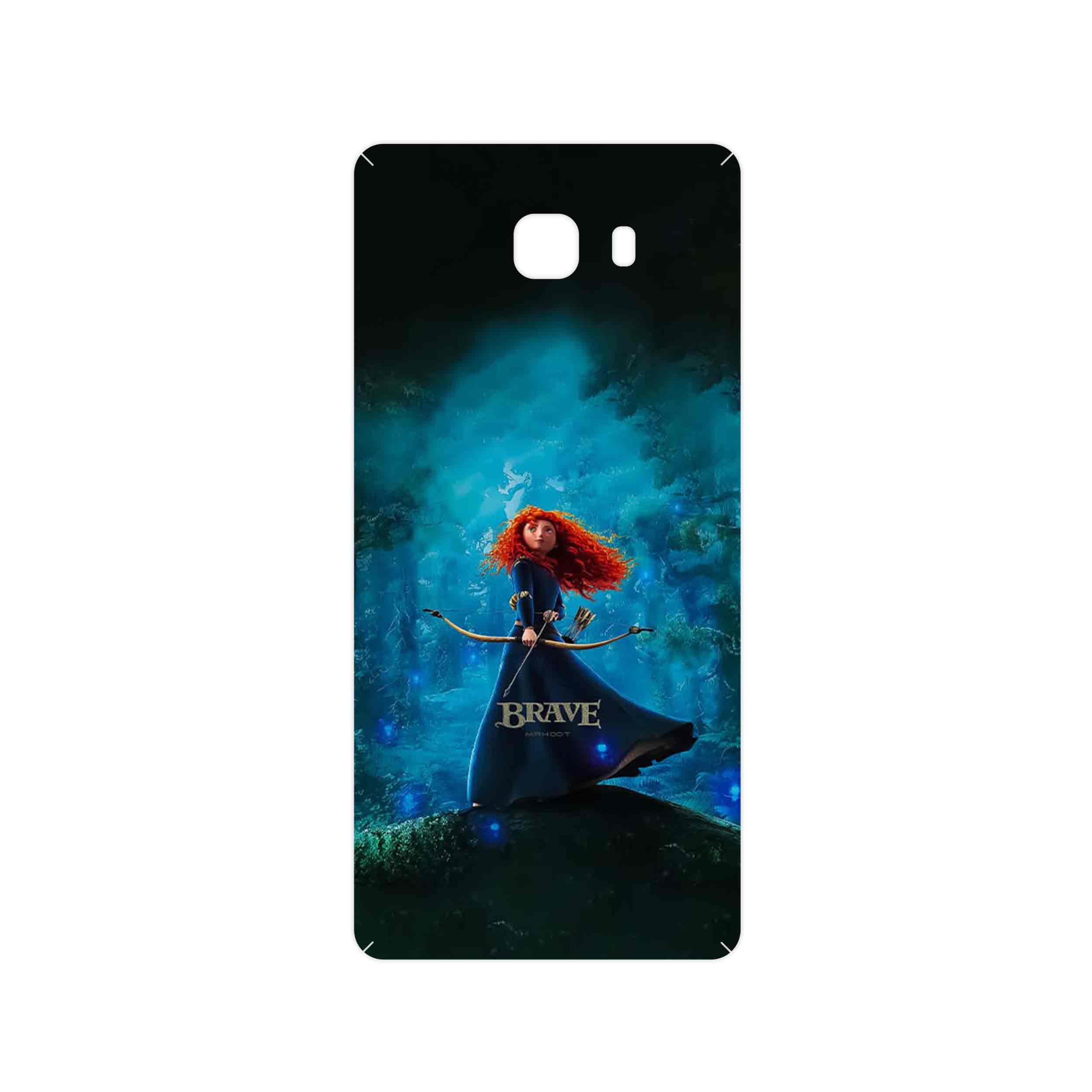 برچسب پوششی ماهوت مدل Brave مناسب برای گوشی موبایل سامسونگ Galaxy C9 Pro
