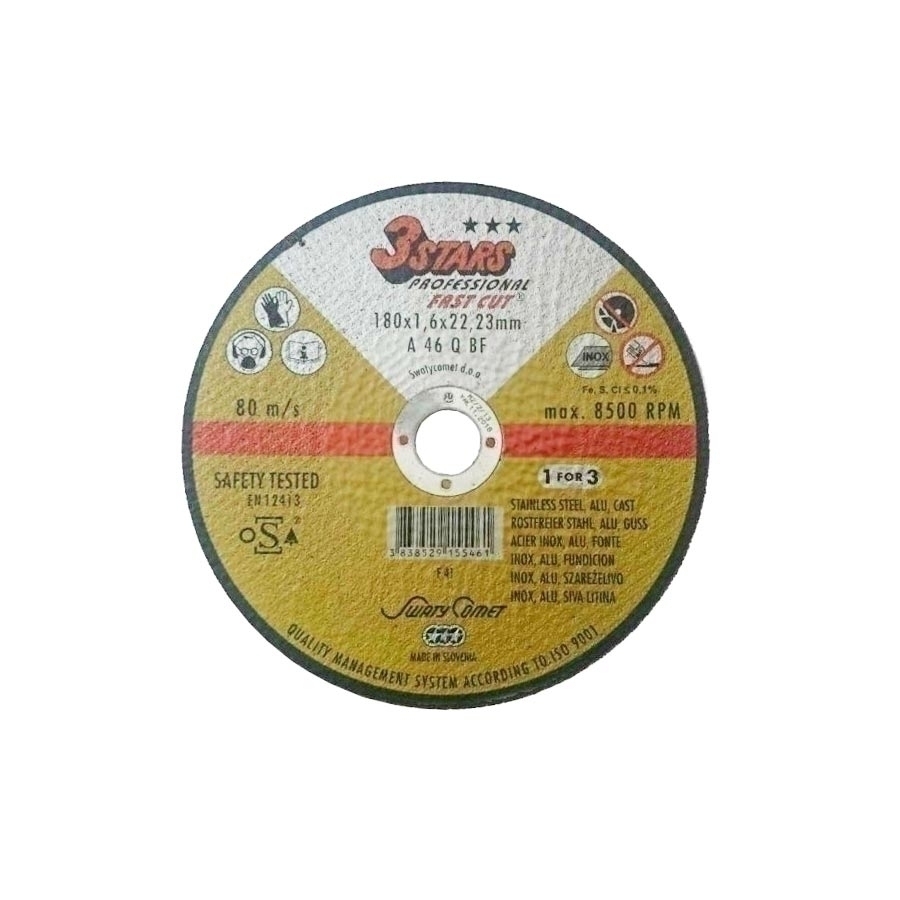 صفحه استیل بر سه ستاره یوگوسلاو سایز 1.6×180