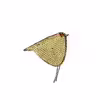 استیکر پارچه و لباس مدل جوجه تپل تک کد 99