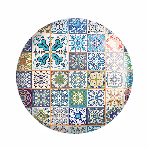 پیکسل خندالو طرح کاشی کد 2178