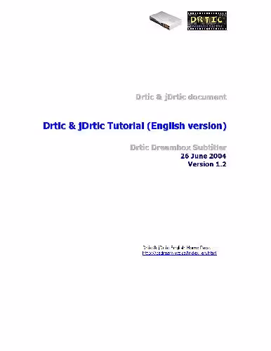 خرید و دانلود نسخه کامل کتاب Drtic - English Tutorial by Pingu v1.2