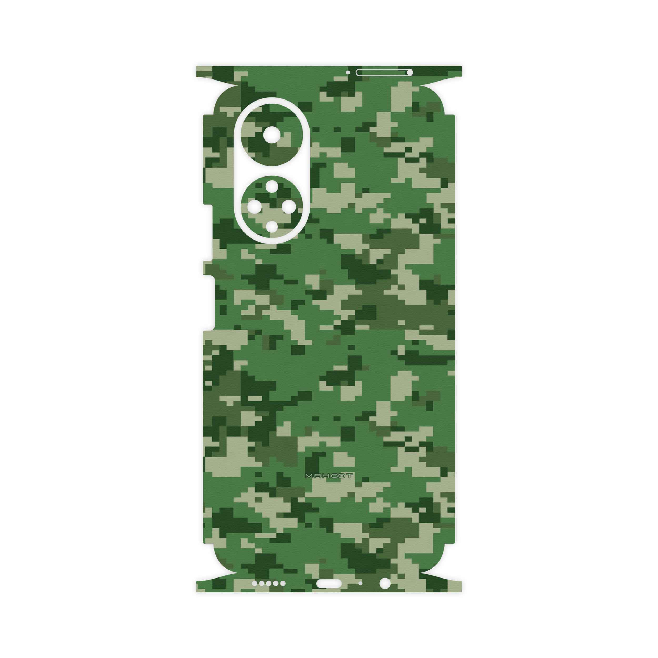 برچسب پوششی ماهوت مدل Army-Green-Pixel-FullSkin مناسب برای گوشی موبایل آنر X7