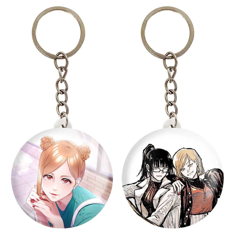 جاکلیدی خندالو مدل کوگیساکی نوبارا و ماکی انیمه جوجوتسو کایزن کد 1106411063 مجموعه 2 عددی