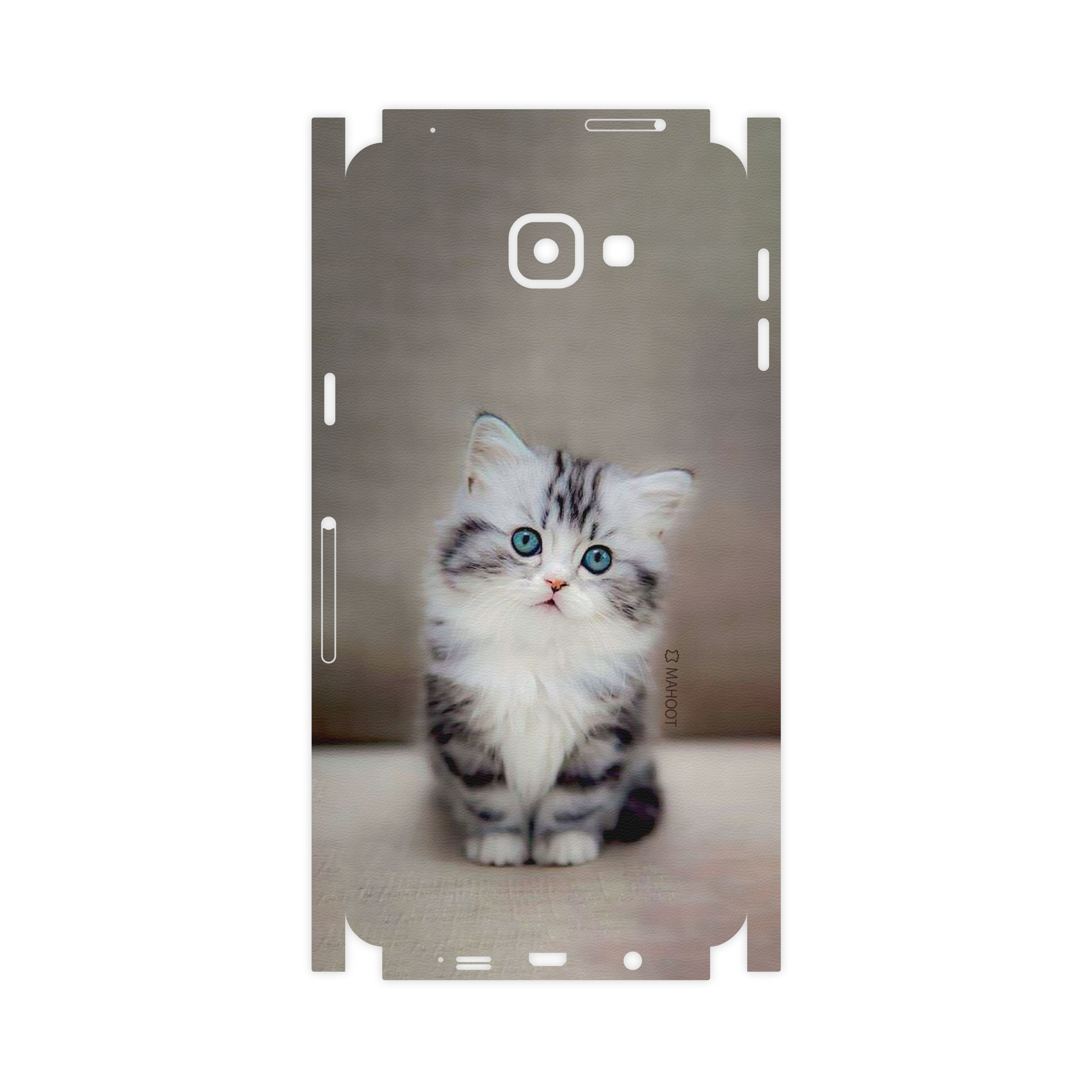 برچسب پوششی ماهوت مدل Cat-2-FullSkin مناسب برای گوشی موبایل سامسونگ Galaxy A9 2016